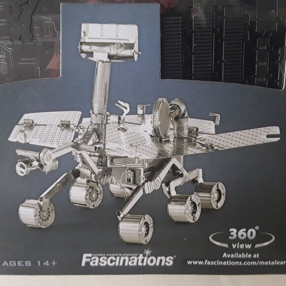 Fascinations Metal Earyh 3D laser cut model, Mars Rover, never opened - Picture 5 of 5